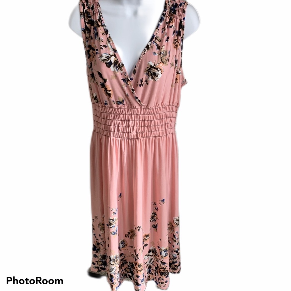 Jon & Anna Knee Length Pink Dress XL